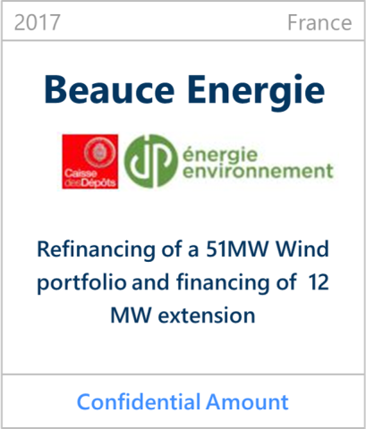 2017 Beauce Energie