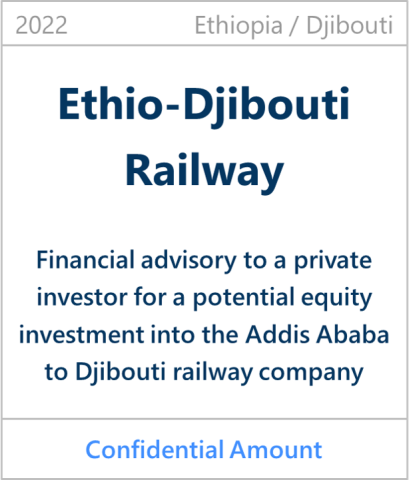 2022 Ethio Djibouti Railway
